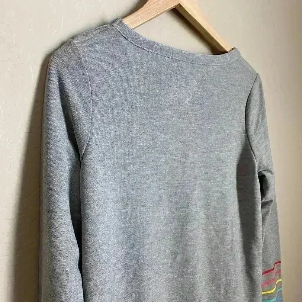 Chaser Rainbow Bolt Cozy Pullover‎ Sweatshirt